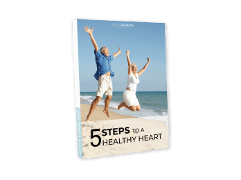 5 steps<br>to a healthy heart